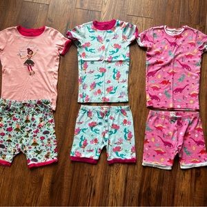 Hatley girls size 10 pajama sets